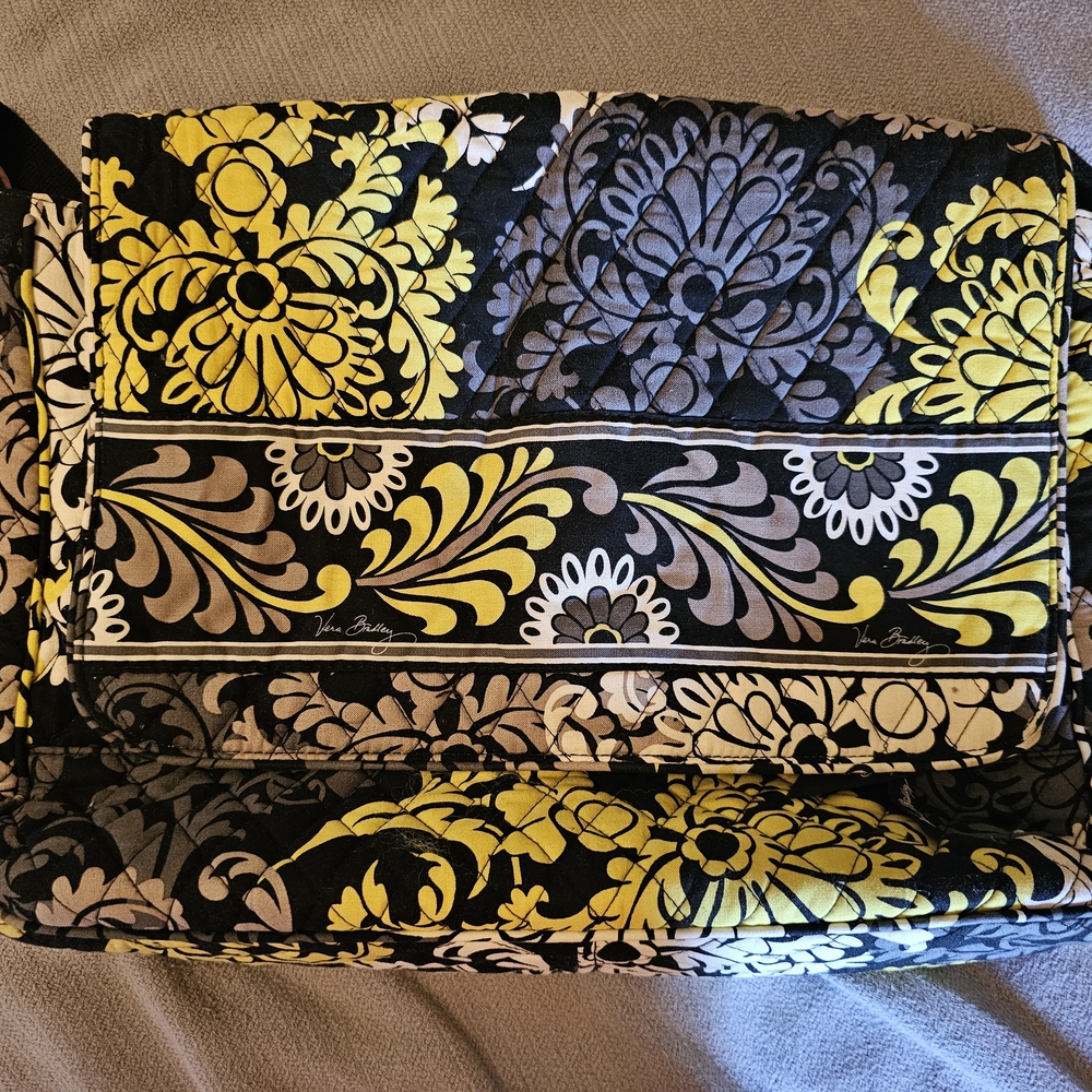 Vera Bradley Floral Messenger Bag